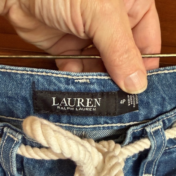 Ralph Lauren Black Label Denim Wide-Leg Jeans. - Picture 3 of 7